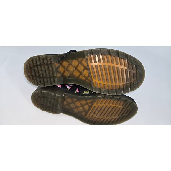 Dr. Martens 1460 Pascal Combat Boot Vintage Ditsy Floral Sz 8L Grunge Fairy - Picture 4 of 5